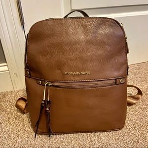 Michael Kors backpack brown w/ adjustable straps